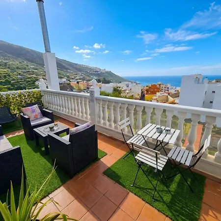 Terraza, Centrico Pueblo + Aparcamiento Cerca Apartmán *